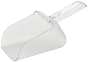 Rubbermaid 9F75 32 oz Capacity, 10.8" Length x 4.8" Width x 4.7" Height, Clear Color, Polycarbonate Bouncer Contour Scoop
