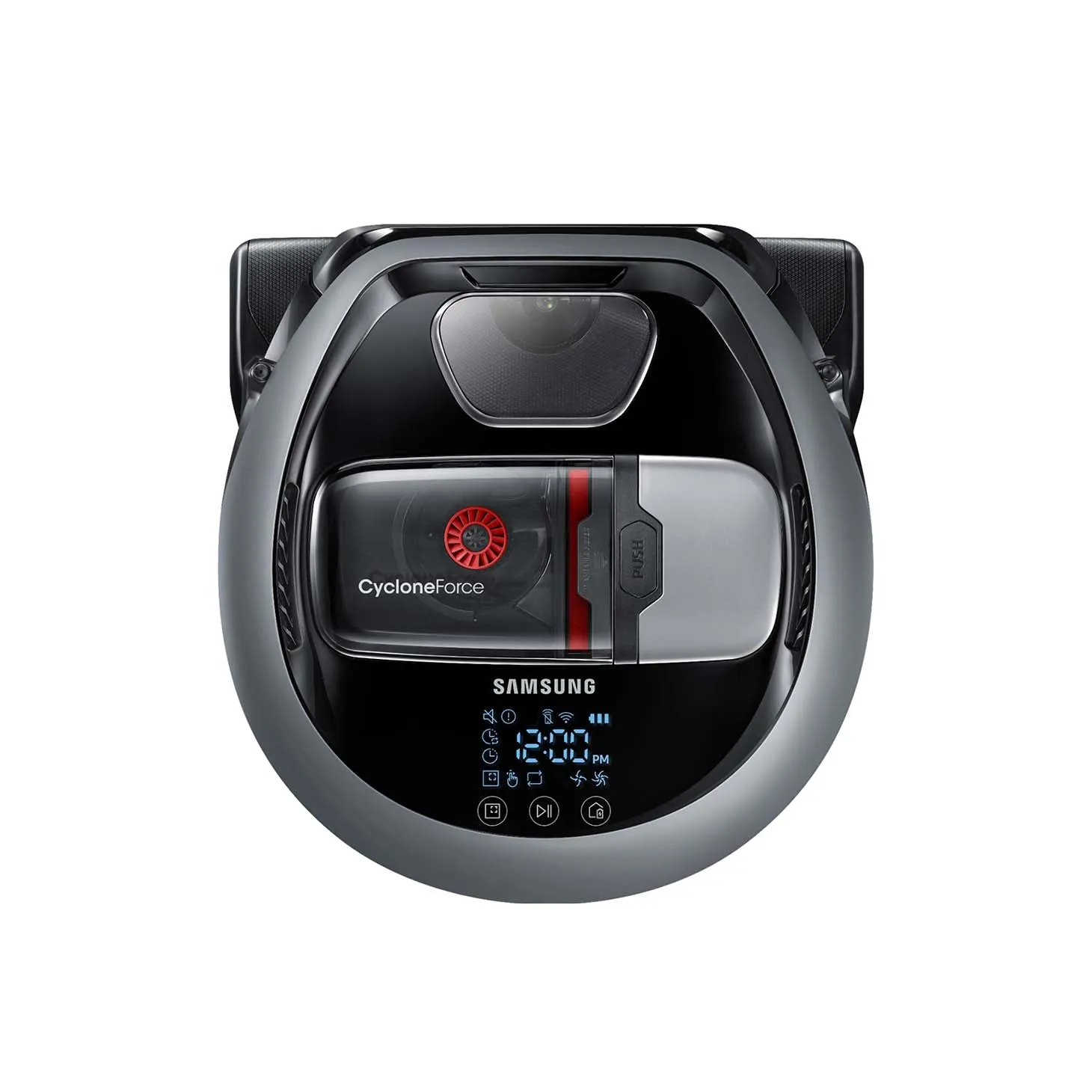 Samsung - POWERbot R7040 App-Controlled Robot Vacuum with Edge Clean - Neutral Gray