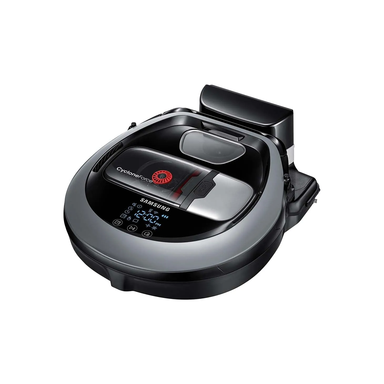 Samsung - POWERbot R7040 App-Controlled Robot Vacuum with Edge Clean - Neutral Gray
