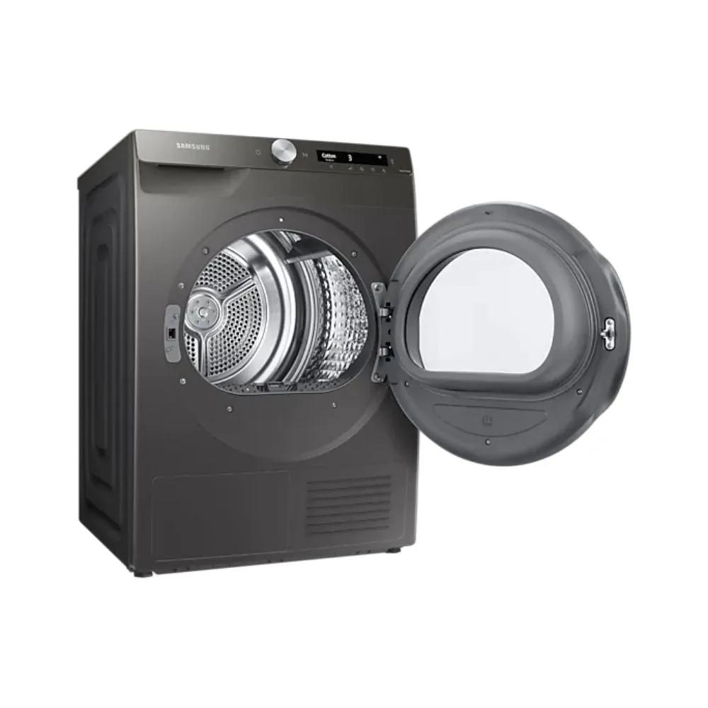 Samsung Series 5  9KG Freestanding Condenser Heat Pump Tumble Dryer with OptimalDry - Silver | DV90T5240AN/S1