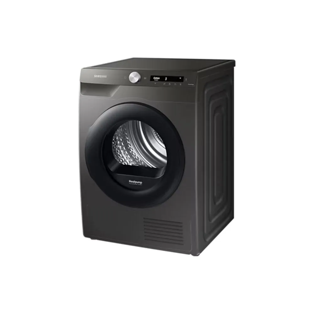 Samsung Series 5  9KG Freestanding Condenser Heat Pump Tumble Dryer with OptimalDry - Silver | DV90T5240AN/S1