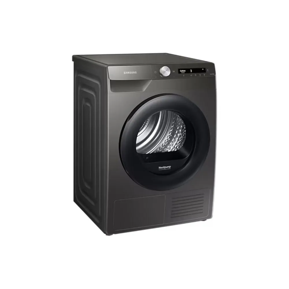 Samsung Series 5  9KG Freestanding Condenser Heat Pump Tumble Dryer with OptimalDry - Silver | DV90T5240AN/S1