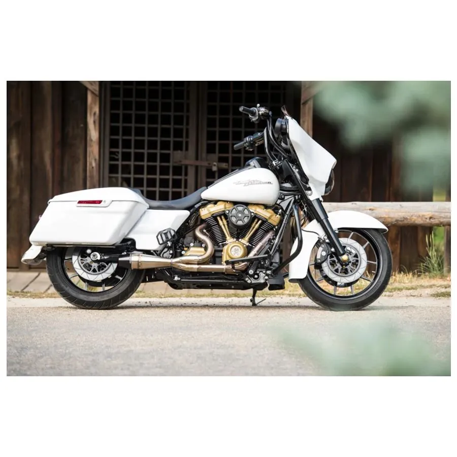 Sawicki - Shorty 2 into 1 Pipe '95-'16 Touring Models -Stainless