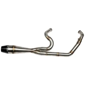 Sawicki - Shorty 2 into 1 Pipe '95-'16 Touring Models -Stainless