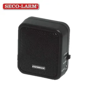 Seco-Larm - Speaker / Electronic Chime - Fits Standard 1/8" Stereo Cord - 33ft Cable Included