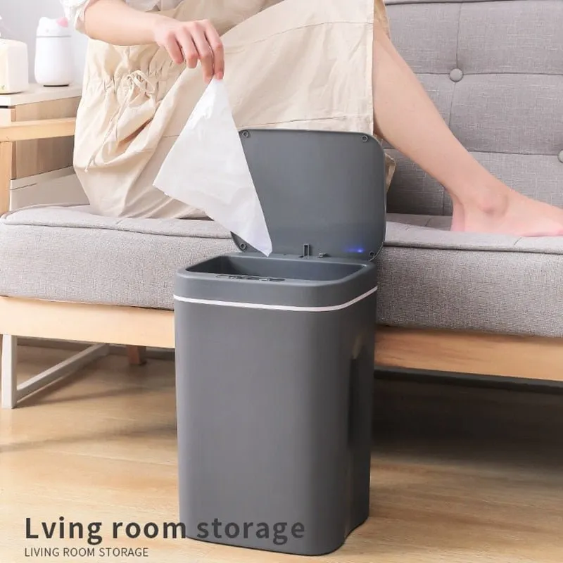 Self Changing Automatic Trash Bin - Electric Waste Bin for Home