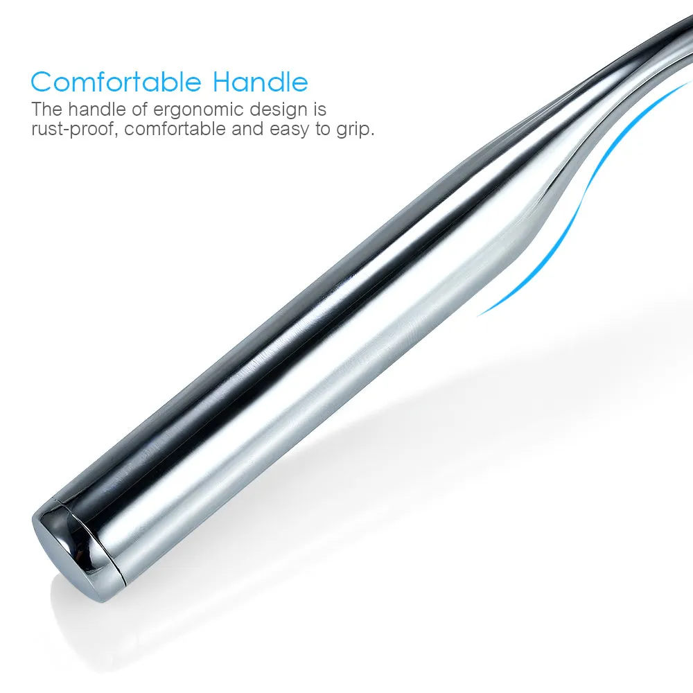 Shower Squeegee Wiper for Car, Window, Mirror, Bathroom Shower, with Suction Cup Hook