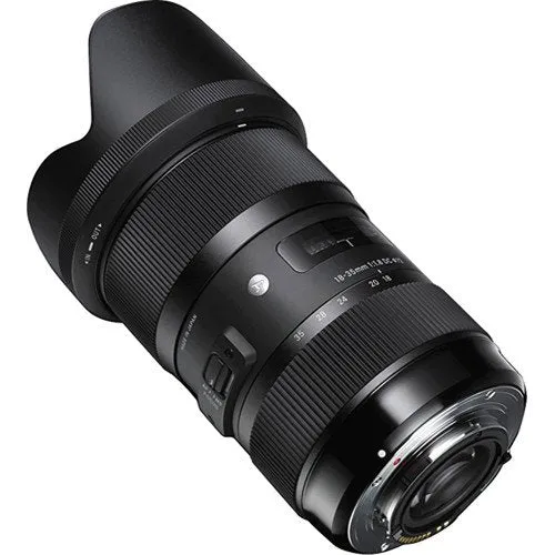 Sigma 18-35mm f/1.8 DC HSM Art Lens for Nikon F Mount   Accessories (International Model with 2 Year Warranty)