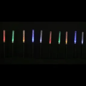 Solar Multi LED Jumbo Bubble Tubes (10pk)
