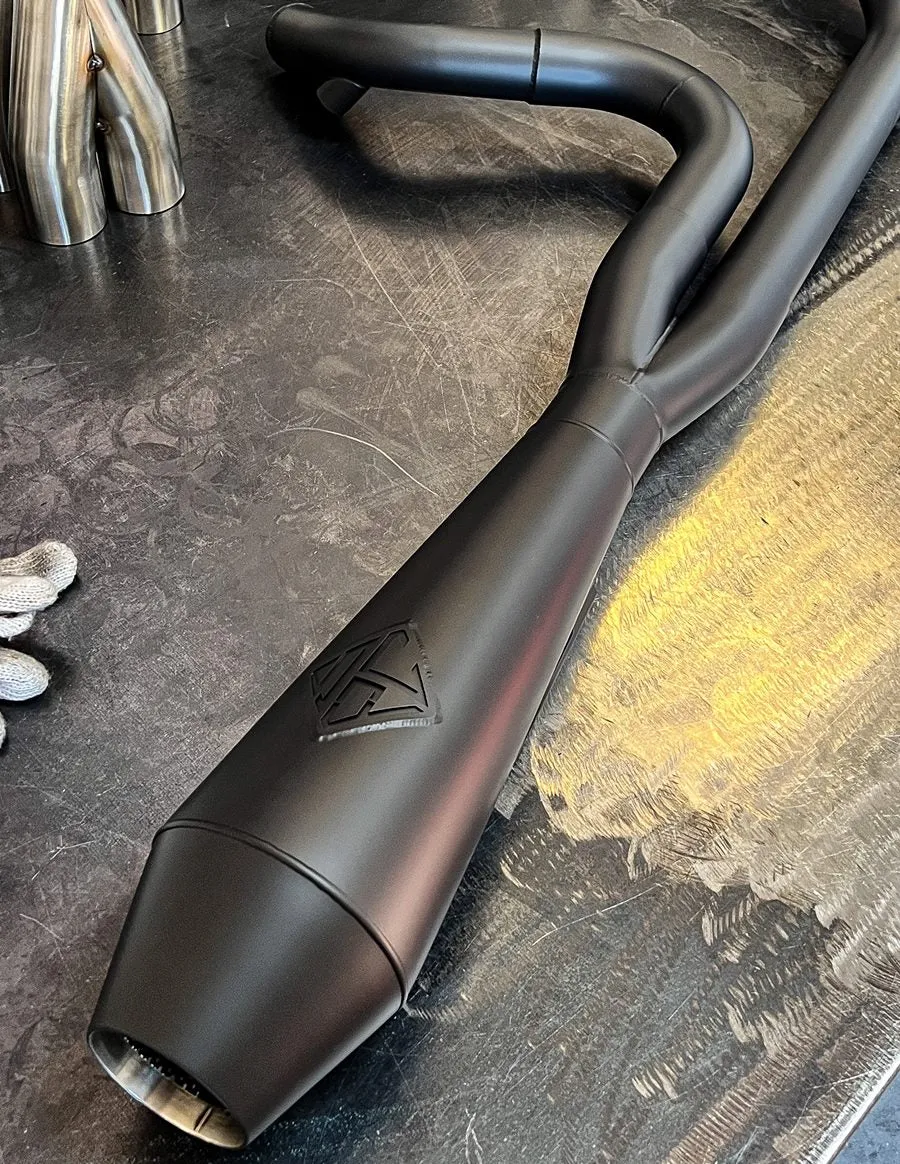 SP Concepts Big Bore Exhaust 06-17 Dyna (black)