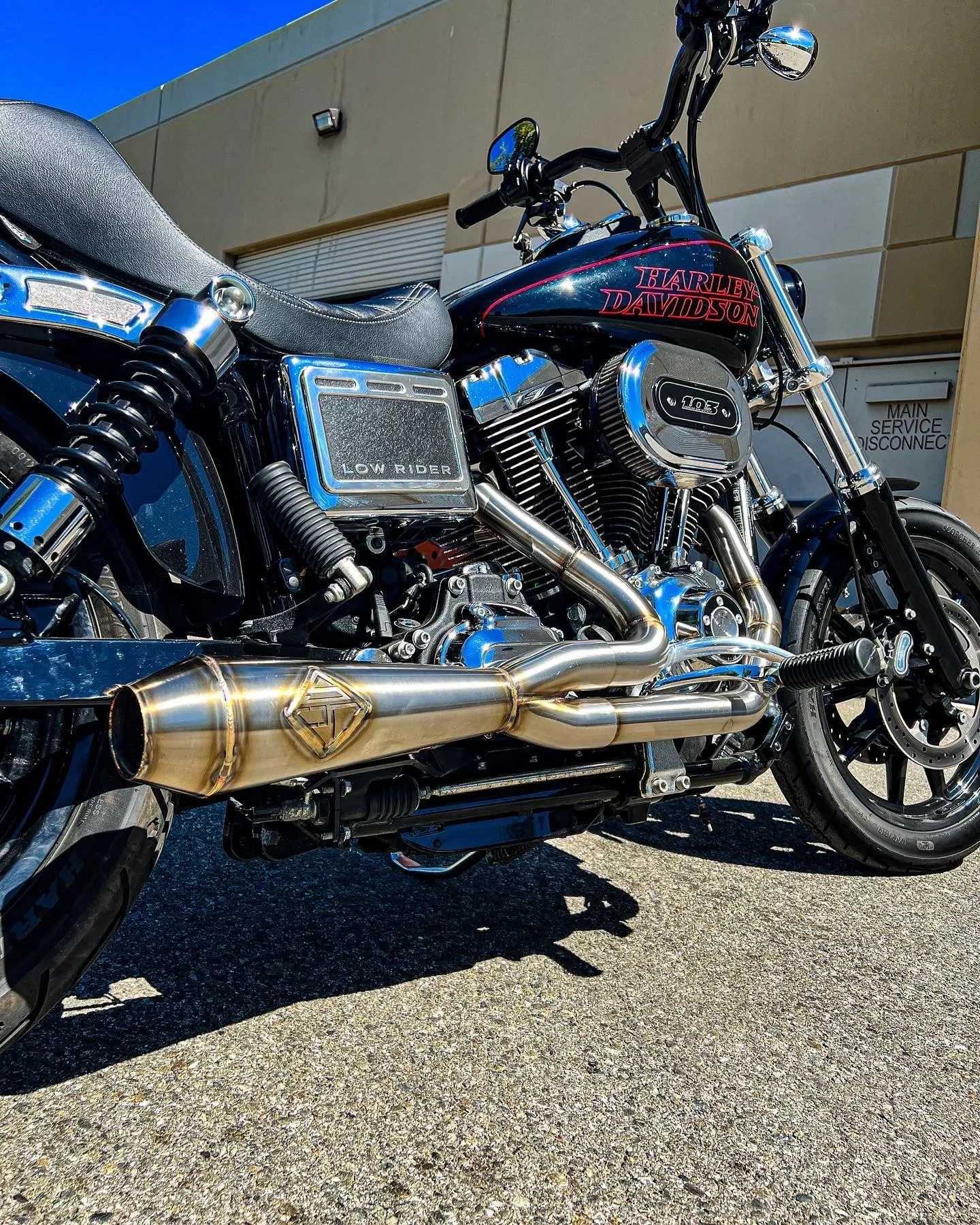 SP Concepts Big Bore Exhaust 06-17 Dyna (stainless)