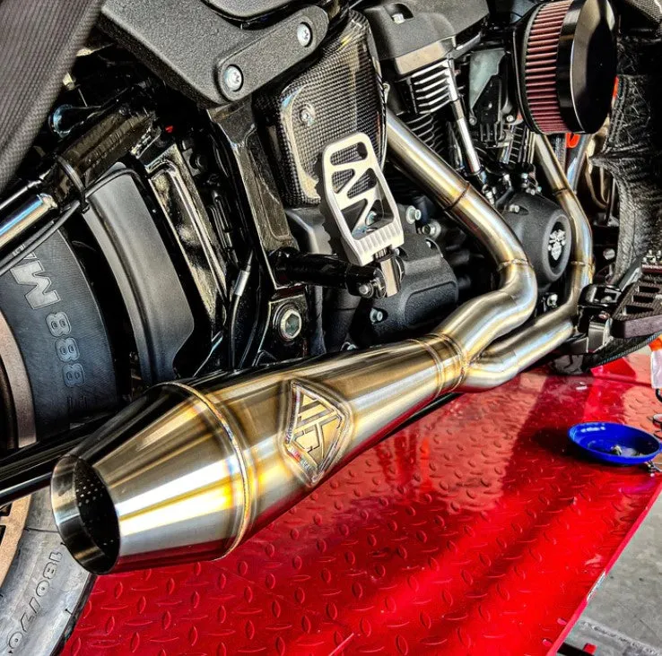 SP Concepts Big Bore Exhaust M8 Softail 2018-Present (stainless)