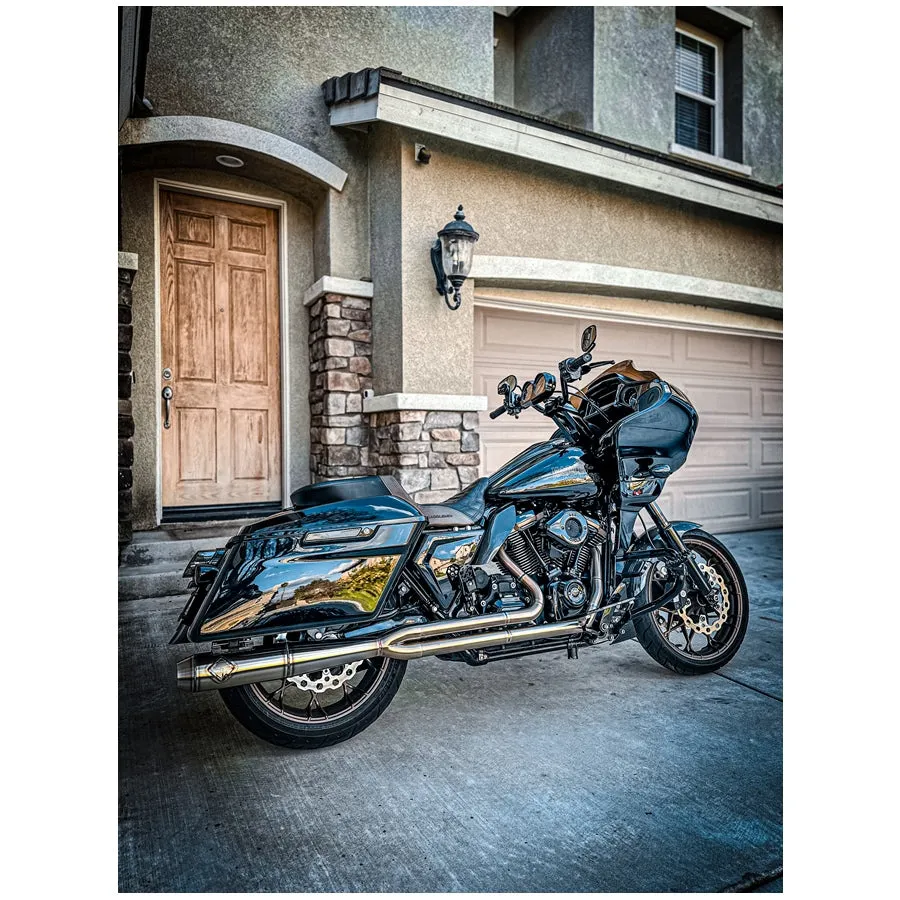 SP Concepts M8 Bagger Stainless Full Length Exhaust M8 2017-Present