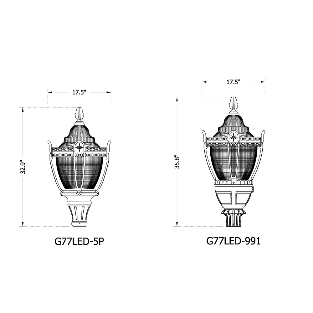 Sternberg Lighting G77LED Hartford