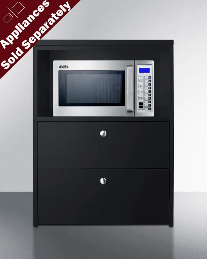 Summit CWM2ADA 2-drawer Microwave Cabinet, ADA Height