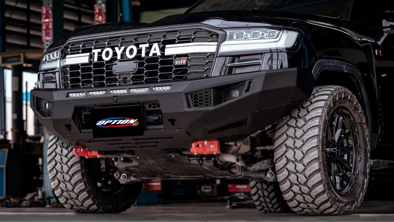 TOYOTA LC300 , V.1 FRONT WINCH BAR VX -