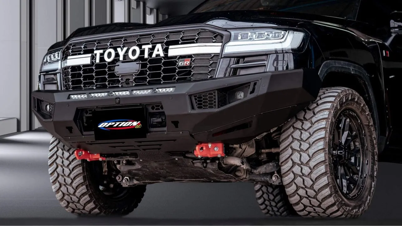 TOYOTA LC300 , V.1 FRONT WINCH BAR VX -