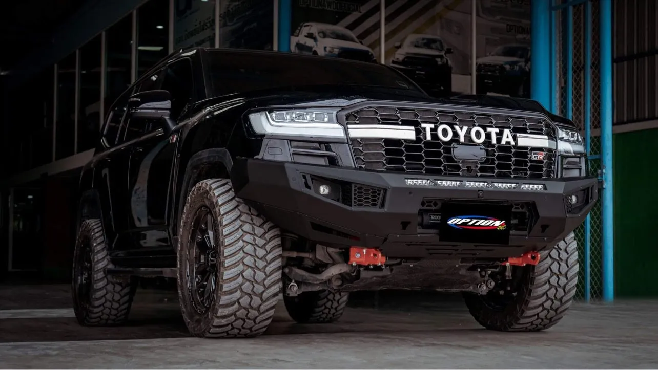 TOYOTA LC300 , V.1 FRONT WINCH BAR VX -