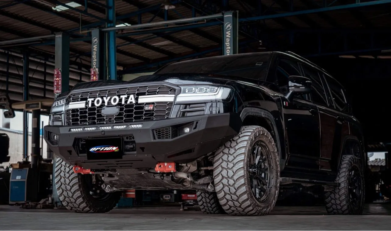 TOYOTA LC300 , V.1 FRONT WINCH BAR VX -