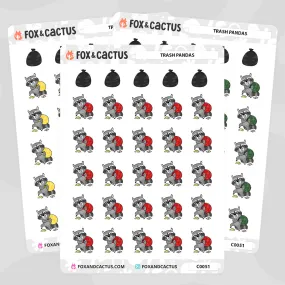 Trash Panda Stickers