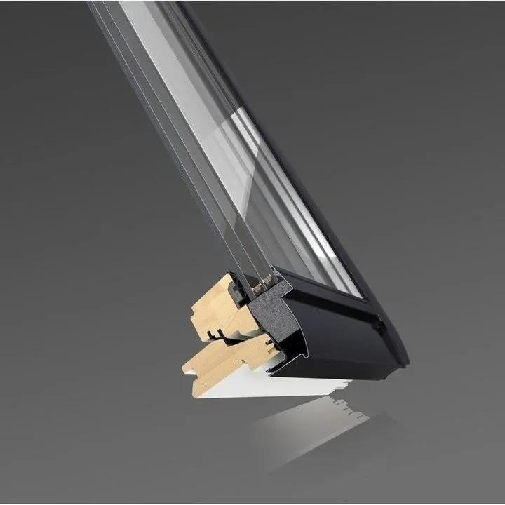 VELUX GGU PK10 006730 Triple Glazed High Energy Efficiency White Polyurethane INTEGRA® SOLAR Window (94 x 160 cm)