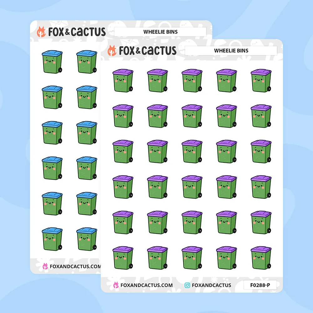 Wheelie Bin Stickers