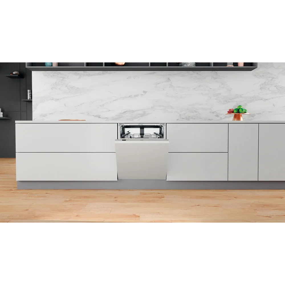 Whirlpool 60CM Integrated Standard Dishwasher - Silver | WIC3C26NUK
