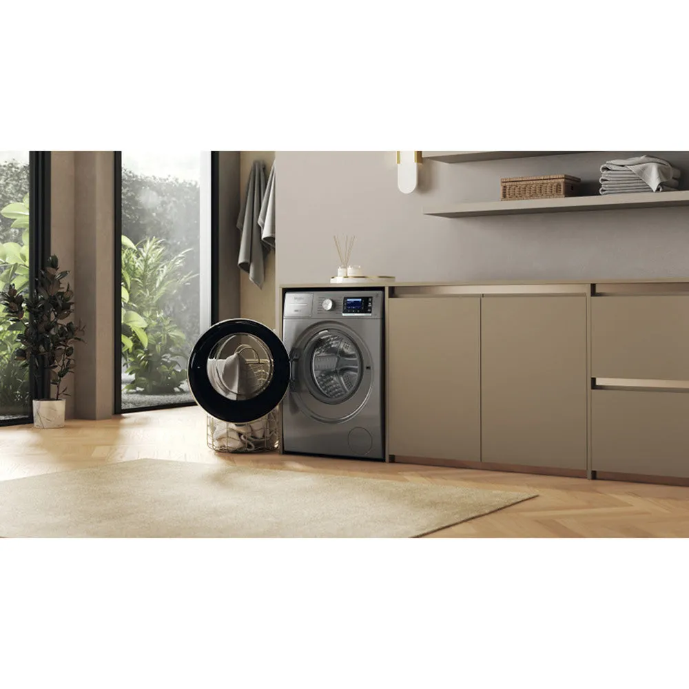 Whirlpool Supreme Silence 10KG 1400RPM Freestanding Washing Machine - Silver | W8 09ADS SILENCE UK