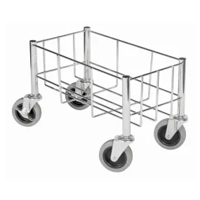 Winco DWR-1708 Wire Dolly for Trash Cans, 18-1/2'' x 9-1/2'' x 7''