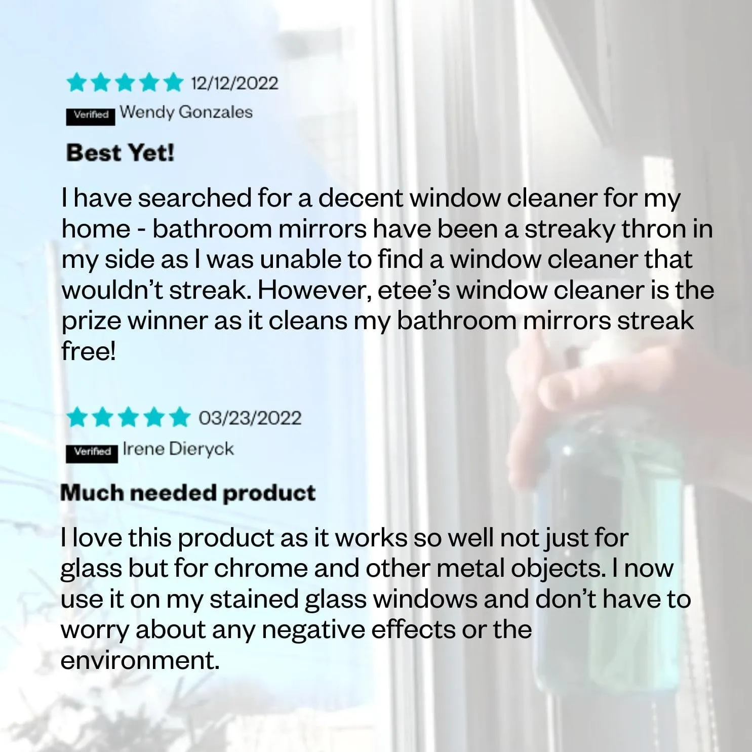 Window Cleaner Concentrate