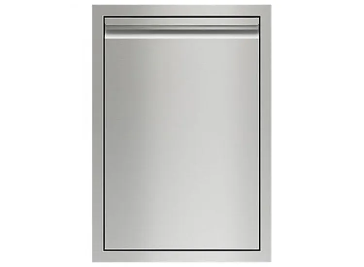 Wolf 827370 18 Inch Double Trash/Recycling Drawer: Stainless Steel